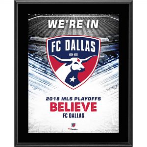 FC Dallas 10.5” x 13” Sublimated 2018 MLS Cup Playoffs Bound Plaque