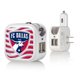 FC Dallas Striped 2-In-1 USB Charger