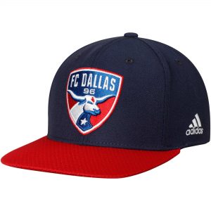 FC Dallas adidas Jersey Hook Flatbrim Snapback Adjustable Hat