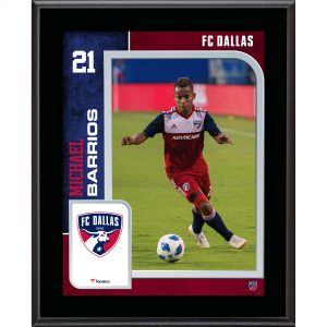 Michael Barrios FC Dallas 10.5” x 13” Sublimated Player Plaque
