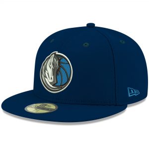 New Era Dallas Mavericks Navy Official Team Color 59FIFTY Fitted Hat