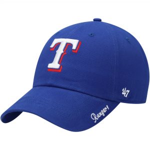 Texas Rangers ’47 Women’s Team Miata Clean Up Adjustable Hat
