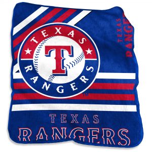 Texas Rangers 50” x 60” Plush Raschel Throw