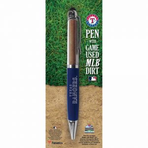 Texas Rangers Executive Pen with Game-Used Dirt