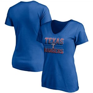 Texas Rangers Women’s Compulsion to Win V-Neck T-Shirt
