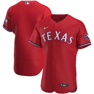 Texas Rangers Nike Alternate Authentic Team Jersey