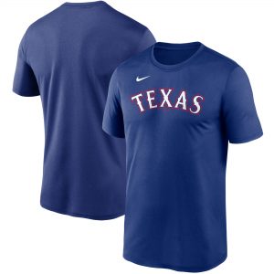 Texas Rangers Nike Wordmark Legend T-Shirt