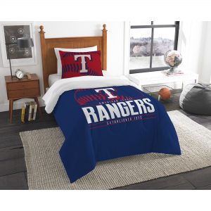 Texas Rangers The Northwest Company Grand Slam Twin Comforter Set