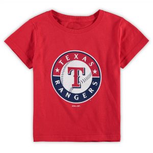 Texas Rangers Toddler Primary Team Logo T-Shirt