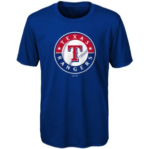 Texas Rangers Youth Team Primary Logo T-Shirt